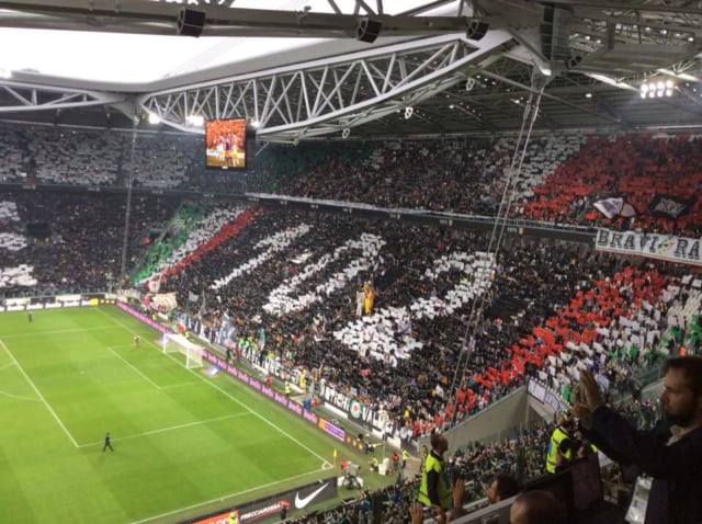 Coreografia celebrativa dei 102 punti nel 2013/14