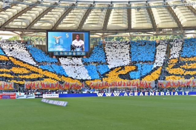 Coreografia della Curva Nord del maggio 2015