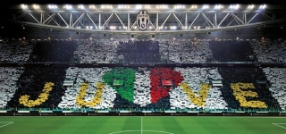 Coreografia allo Juventus Stadium