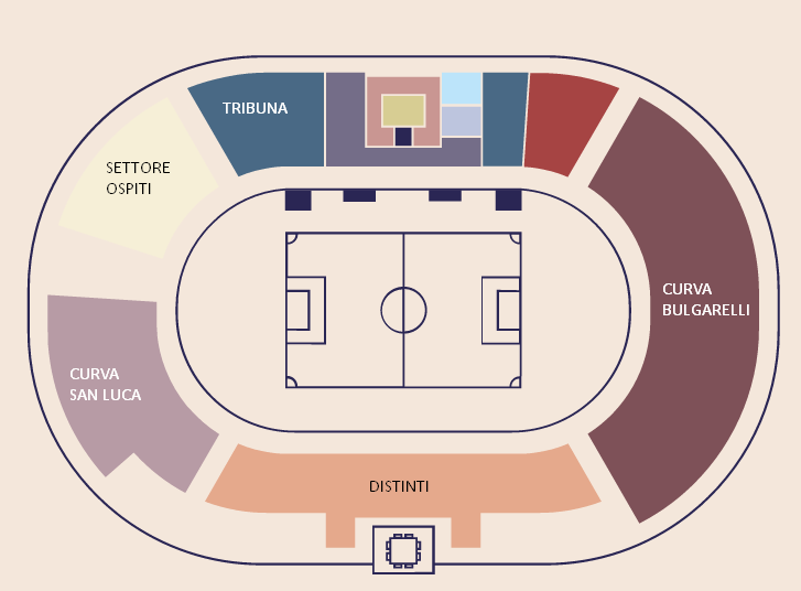 Mappa-Stadio-DallAra-Bologna