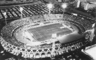 Veduta aerea dell'impianto negli anni '90