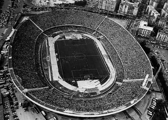 Lo Stadio San Paolo nel 1980