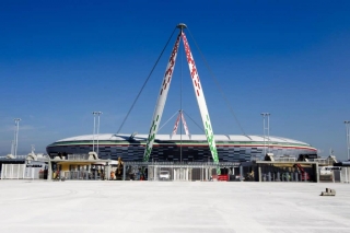 Lo Juventus Stadium visto dall'esterno