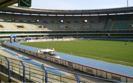 Lo Stadio Bentegodi di Verona