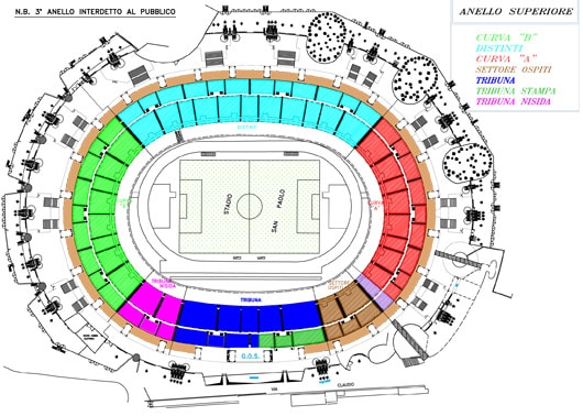 mappa-stadio-san-paolo-di-napoli