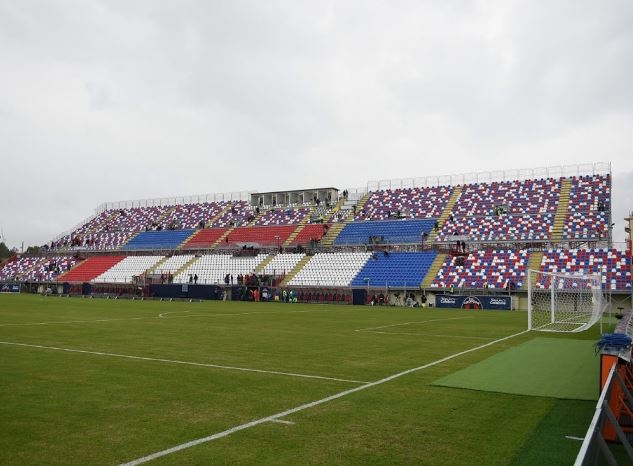 Foto recente dello Stadio Scida