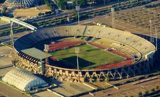 Lo Stadio Sant'Elia negli anni '80